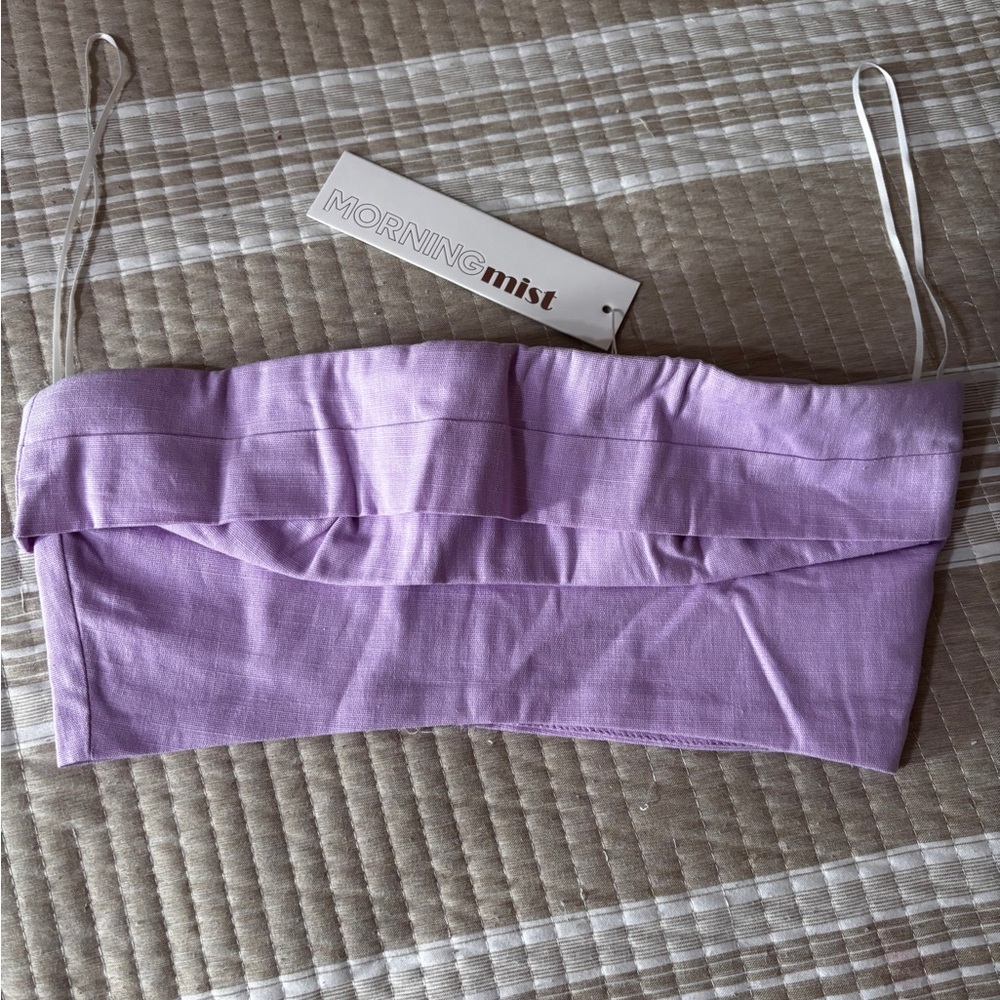 Stylish Lilac Tube Top